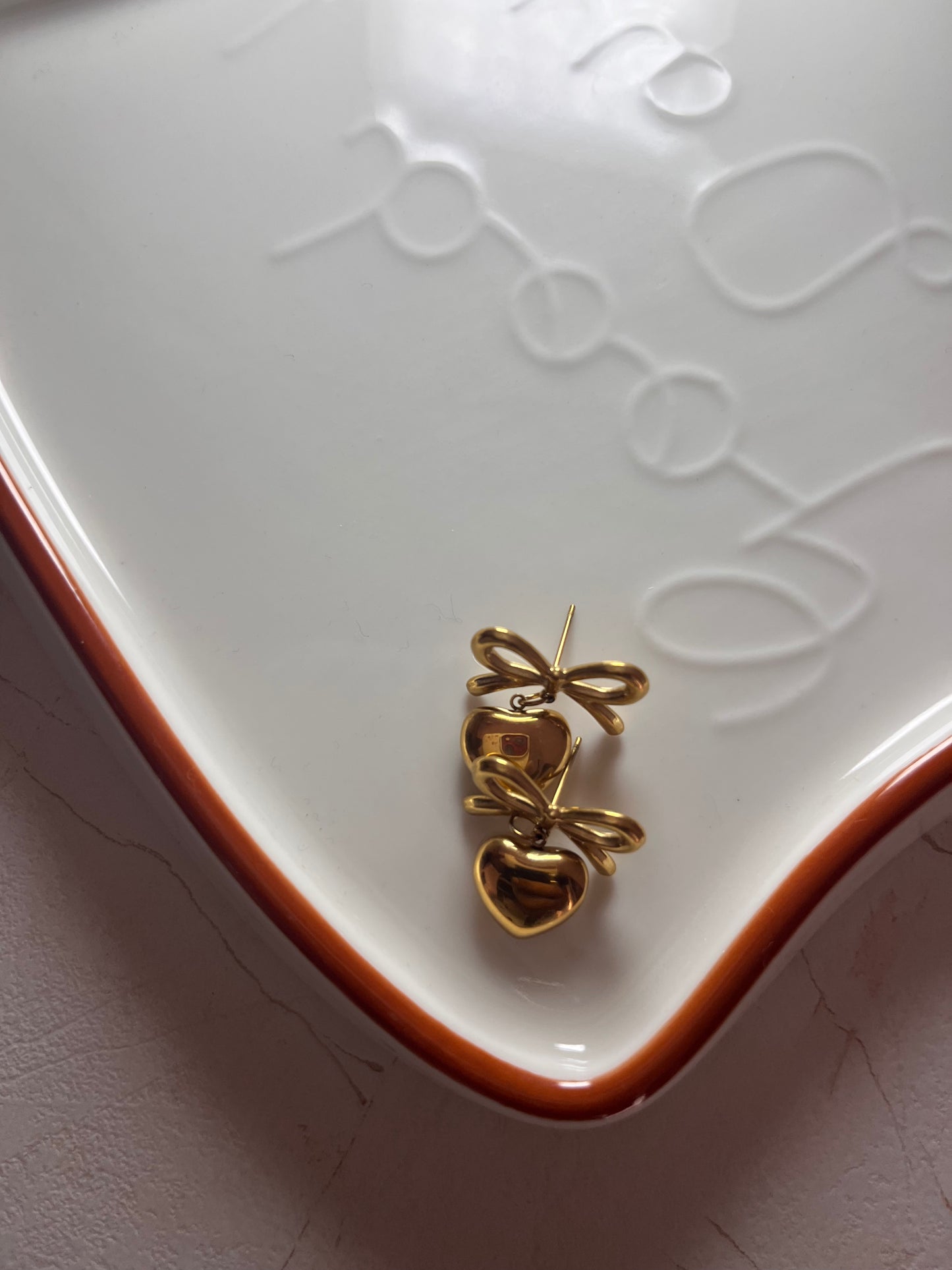 Golden Luxe Drop Earrings – Stainless Steel, Anti-Tarnish