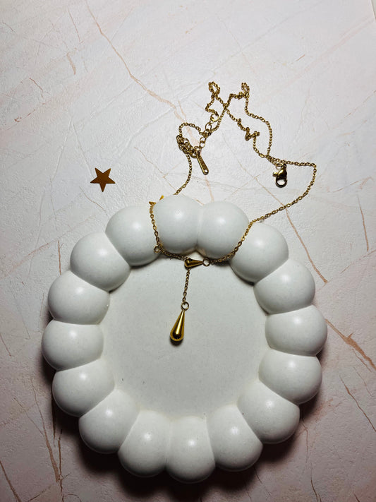 Luna Glow Pendant Necklace – Stainless Steel, Anti-Tarnish