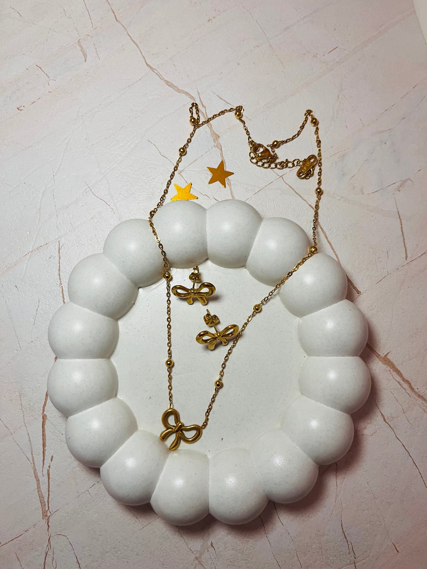Elegant Luxe Set – Necklace, Earrings Combo