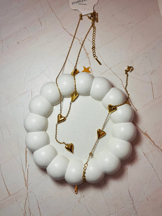 Royal Charm Jewelry Set – Necklace & Bracelet Combo